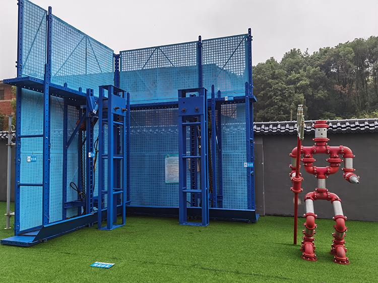 施工爬架、消防管機器人